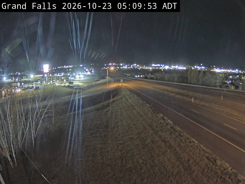 Web Cam image of Grand Falls (NB Highway 2)