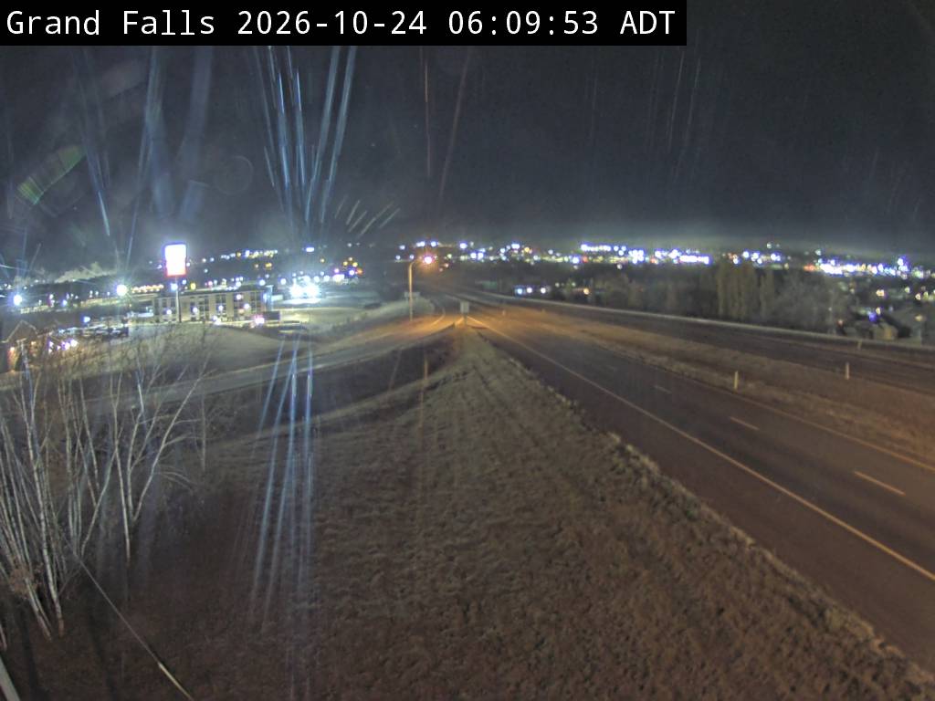 Web Cam image of Grand Falls (NB Highway 2)