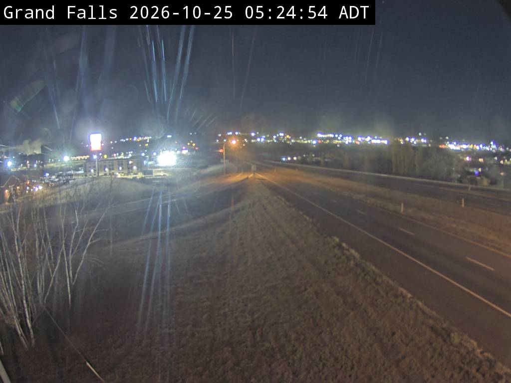 Web Cam image of Grand Falls (NB Highway 2)