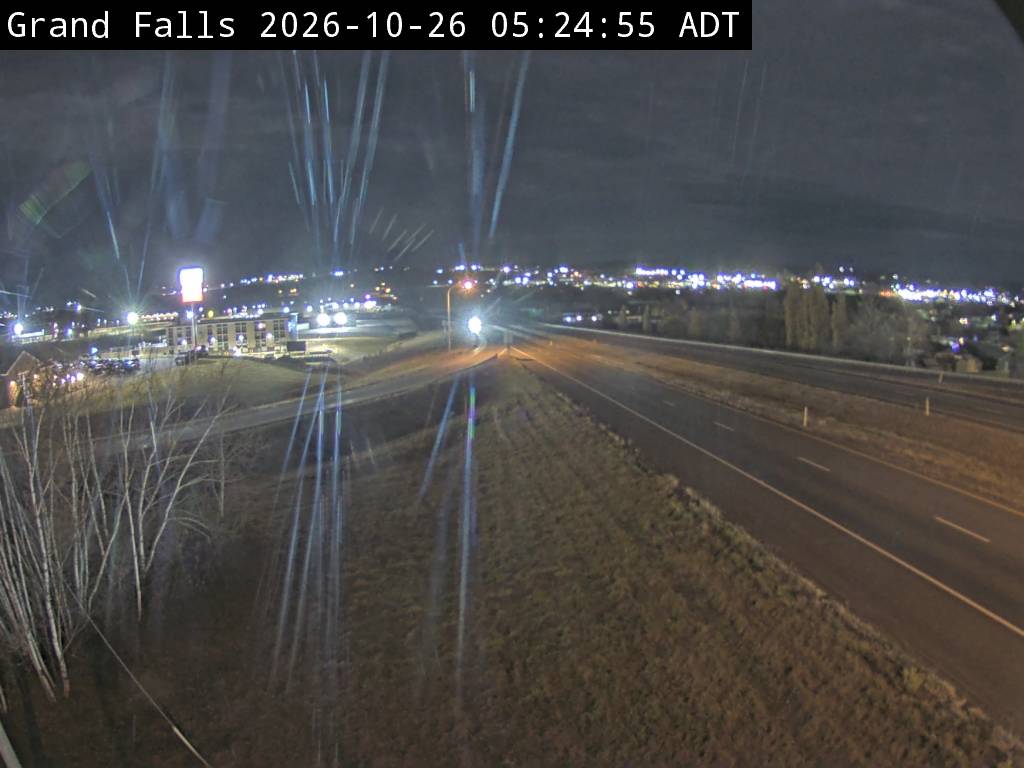 Web Cam image of Grand Falls (NB Highway 2)