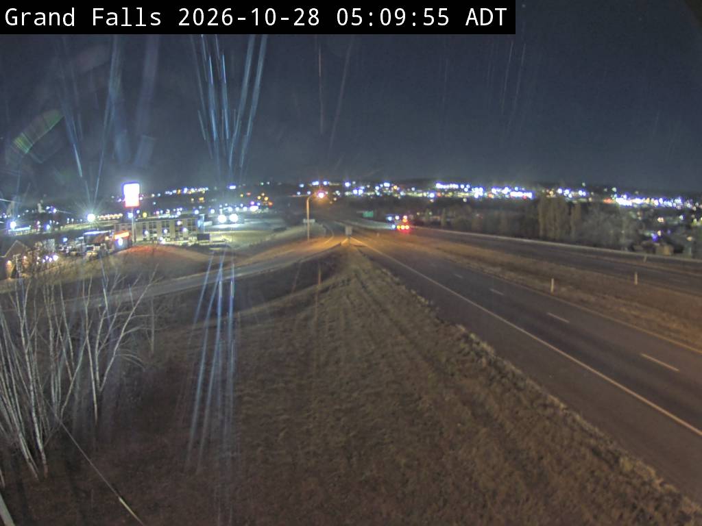 Web Cam image of Grand Falls (NB Highway 2)