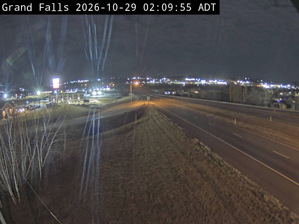 Web Cam image of Grand Falls (NB Highway 2)
