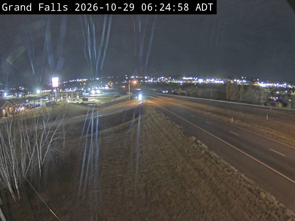 Web Cam image of Grand Falls (NB Highway 2)