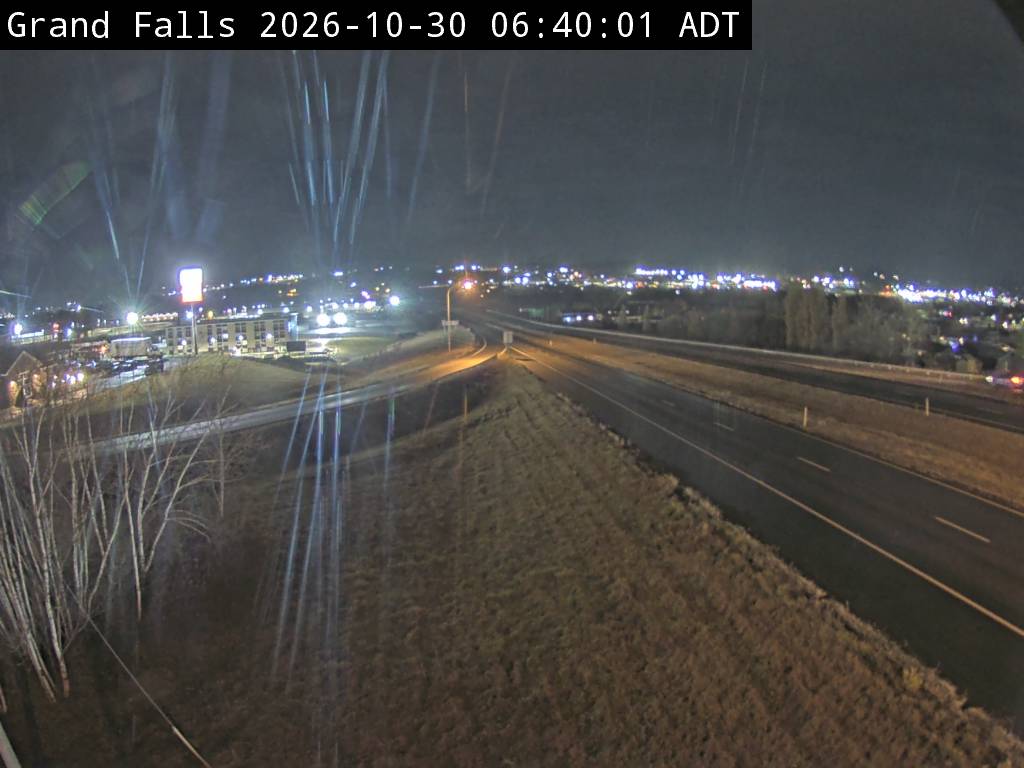 Web Cam image of Grand Falls (NB Highway 2)