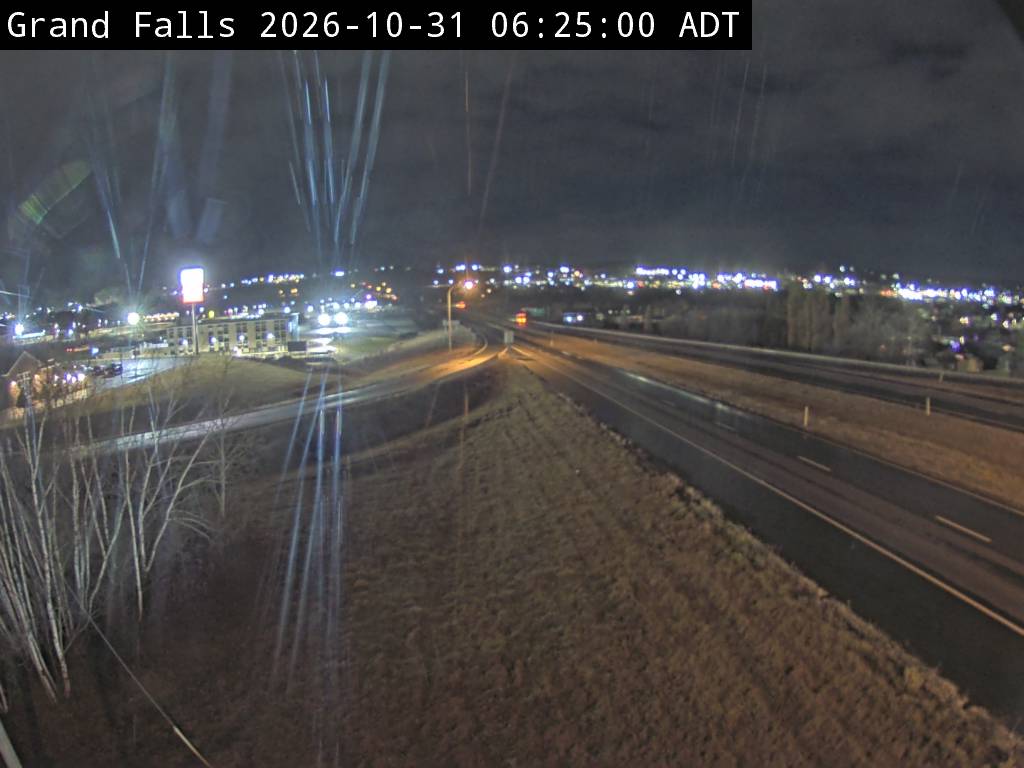 Web Cam image of Grand Falls (NB Highway 2)