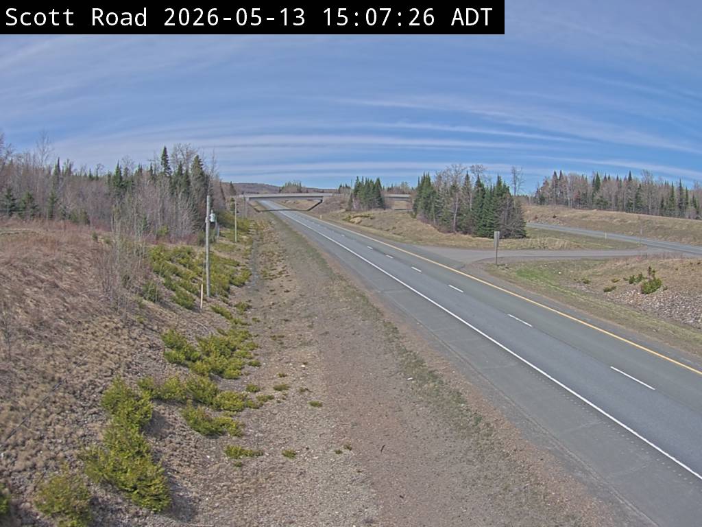 Web Cam image of Bairdsville (NB Highway 2)