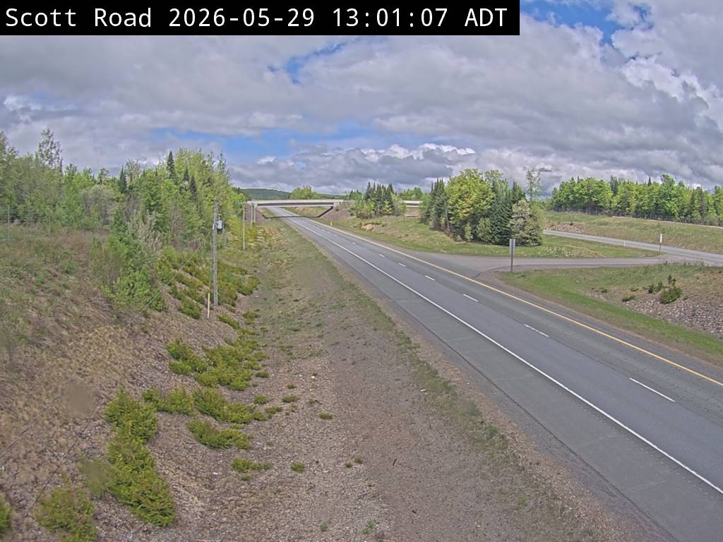 Web Cam image of Bairdsville (NB Highway 2)