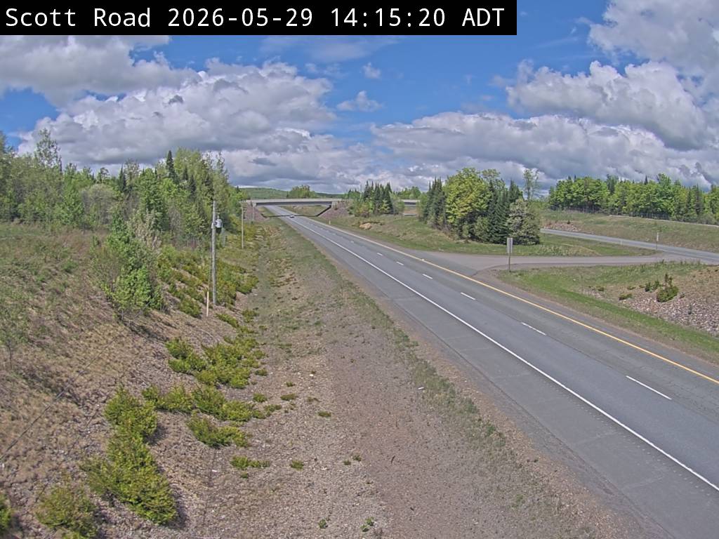 Web Cam image of Bairdsville (NB Highway 2)