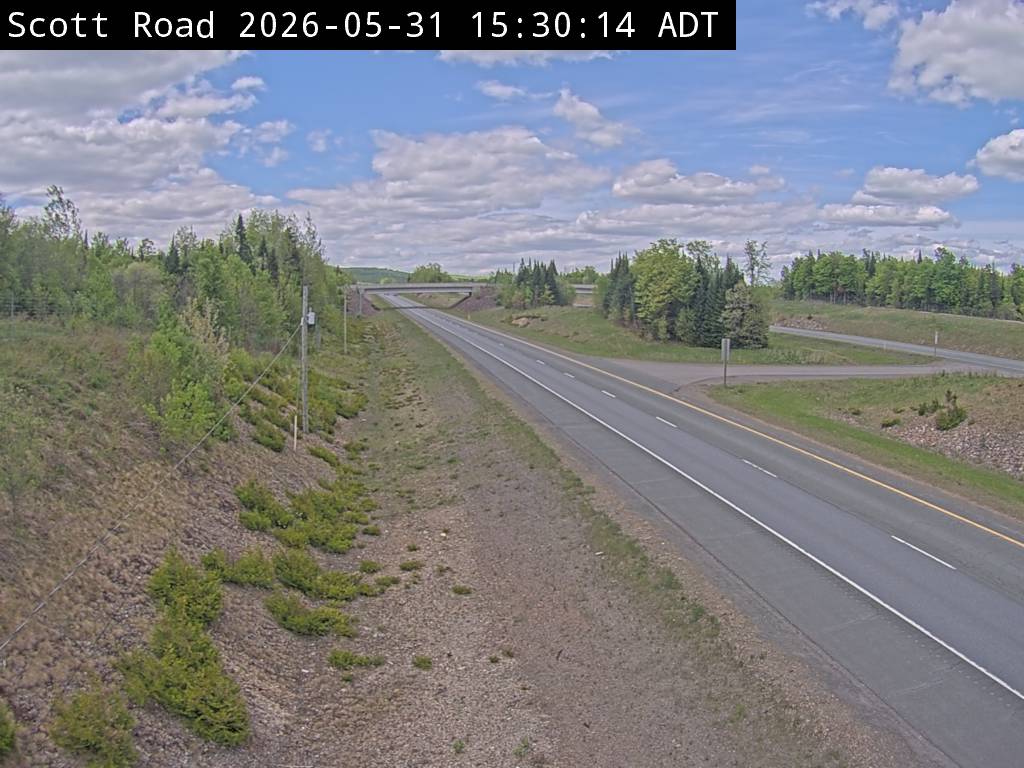 Web Cam image of Bairdsville (NB Highway 2)