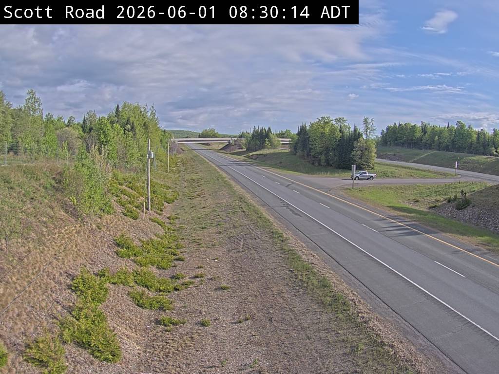 Web Cam image of Bairdsville (NB Highway 2)