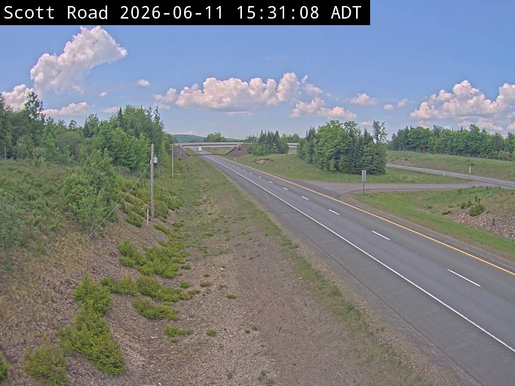 Web Cam image of Bairdsville (NB Highway 2)