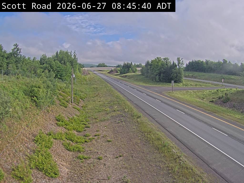Web Cam image of Bairdsville (NB Highway 2)