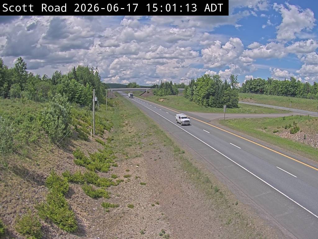 Web Cam image of Bairdsville (NB Highway 2)