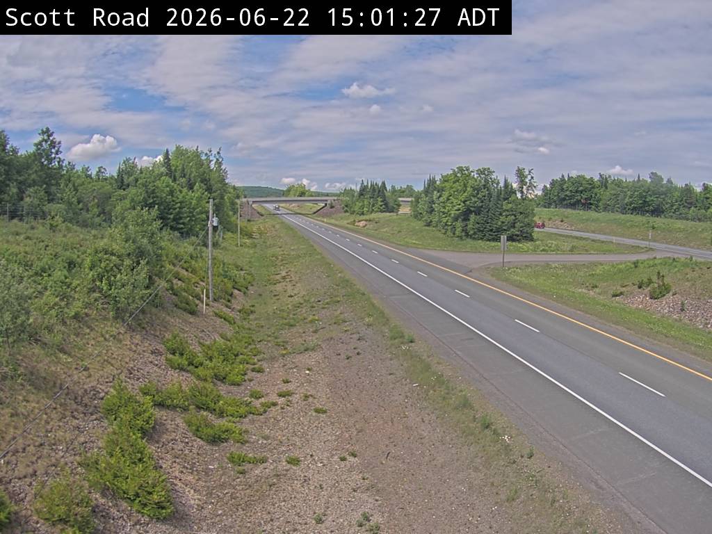 Web Cam image of Bairdsville (NB Highway 2)