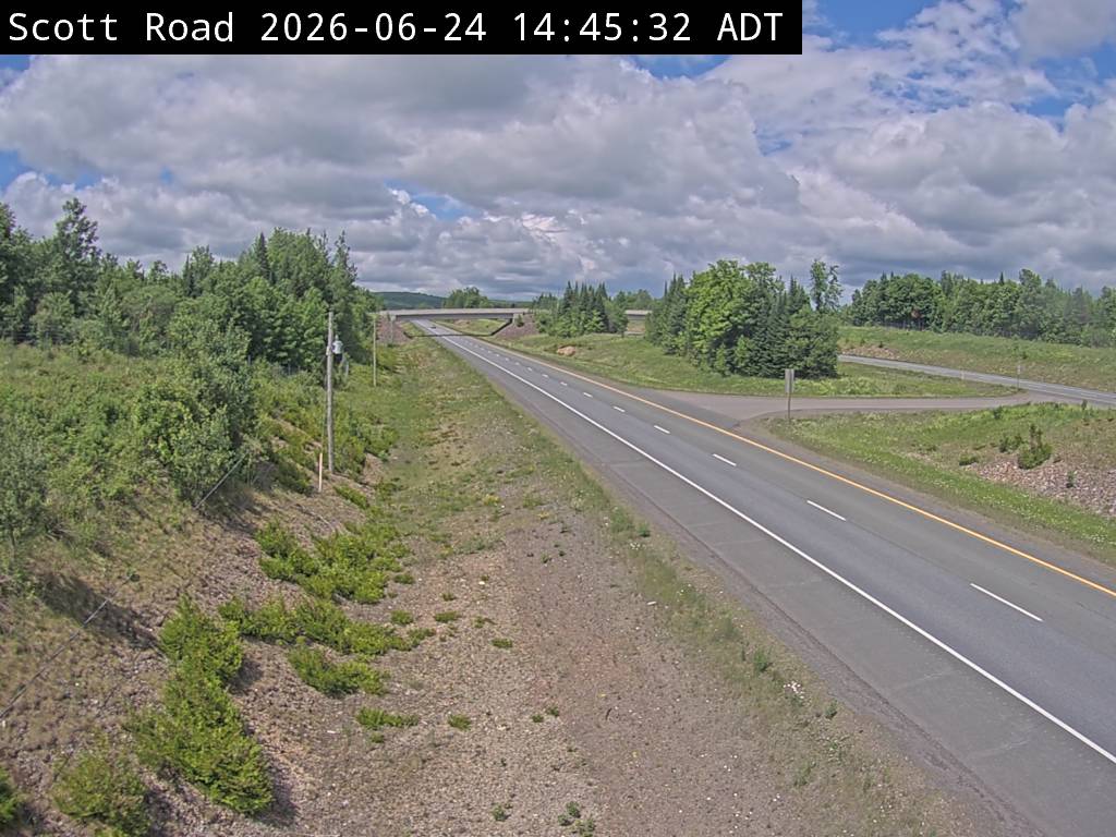 Web Cam image of Bairdsville (NB Highway 2)