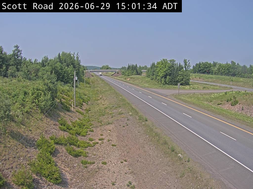 Web Cam image of Bairdsville (NB Highway 2)