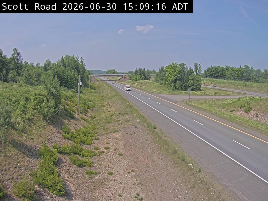 Web Cam image of Bairdsville (NB Highway 2)