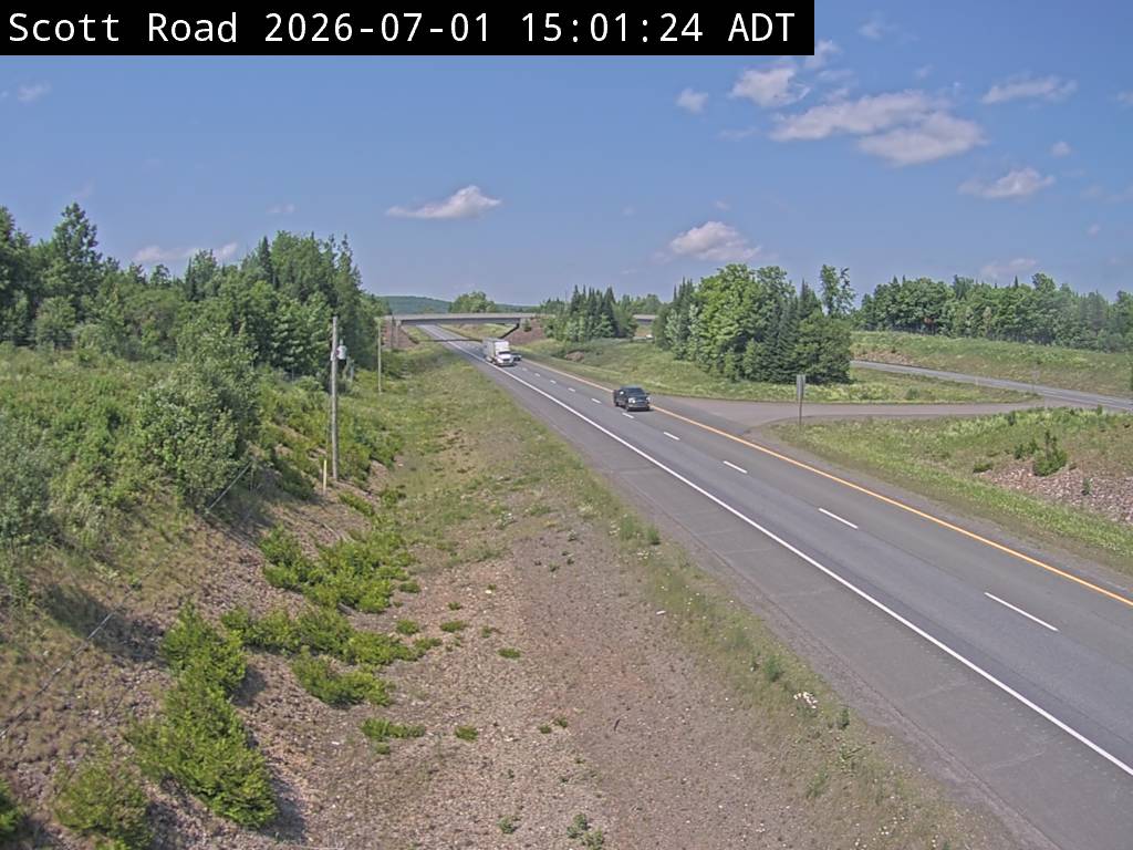 Web Cam image of Bairdsville (NB Highway 2)