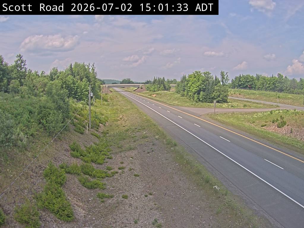 Web Cam image of Bairdsville (NB Highway 2)