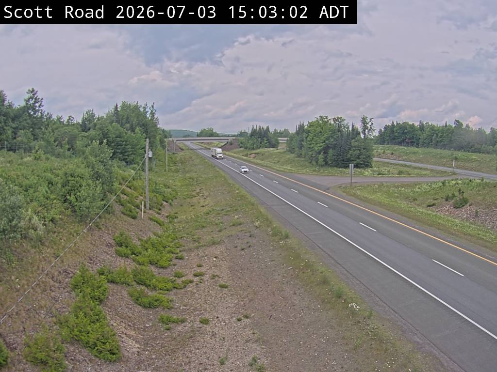 Web Cam image of Bairdsville (NB Highway 2)