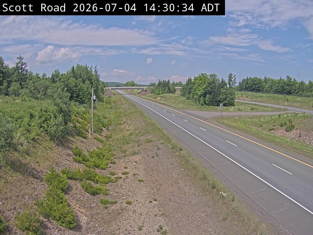 Web Cam image of Bairdsville (NB Highway 2)