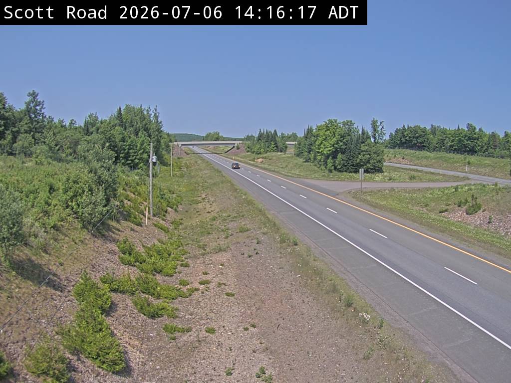 Web Cam image of Bairdsville (NB Highway 2)