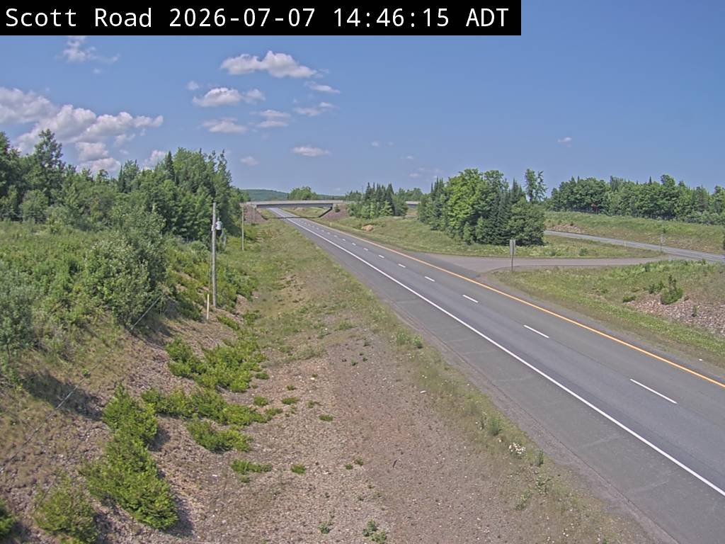 Web Cam image of Bairdsville (NB Highway 2)