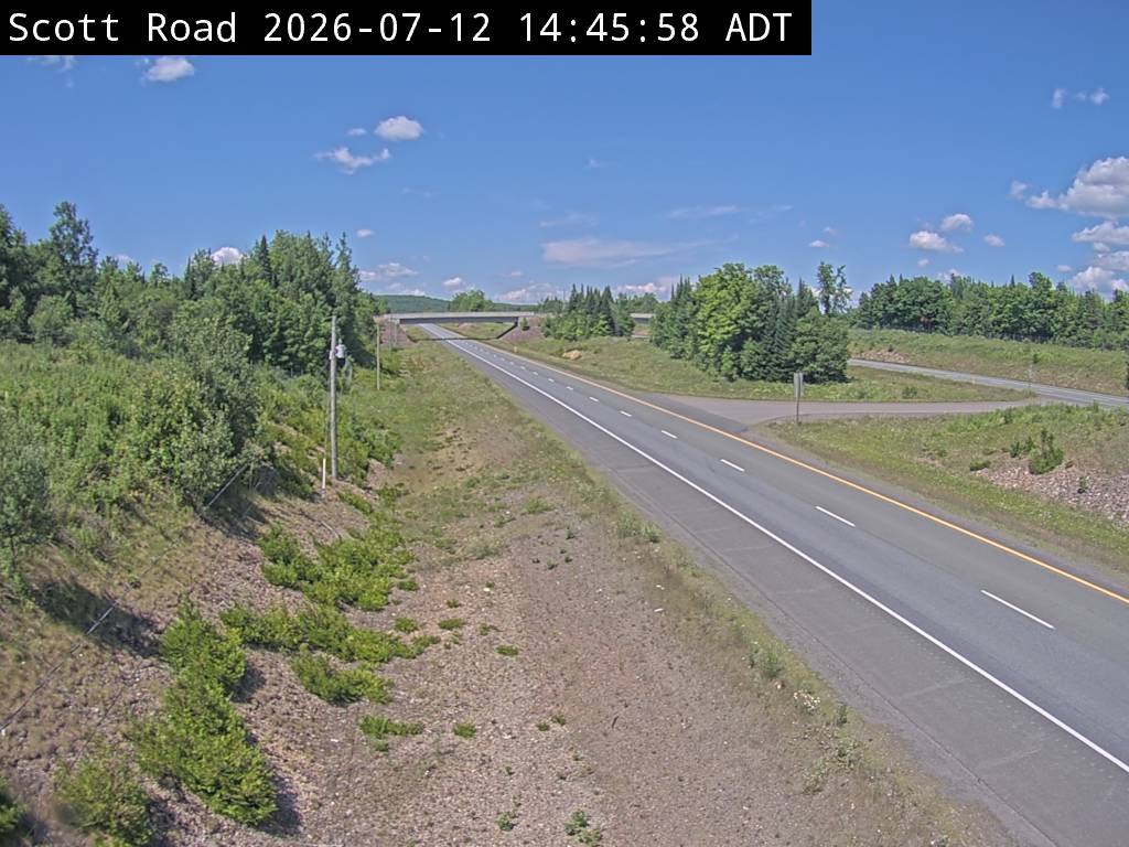 Web Cam image of Bairdsville (NB Highway 2)