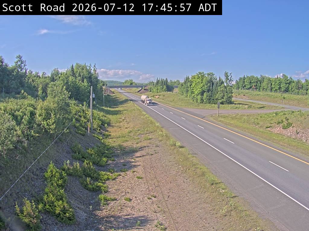Web Cam image of Bairdsville (NB Highway 2)