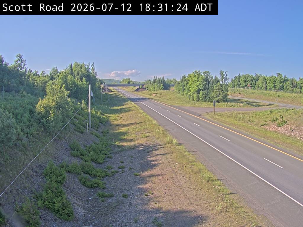 Web Cam image of Bairdsville (NB Highway 2)