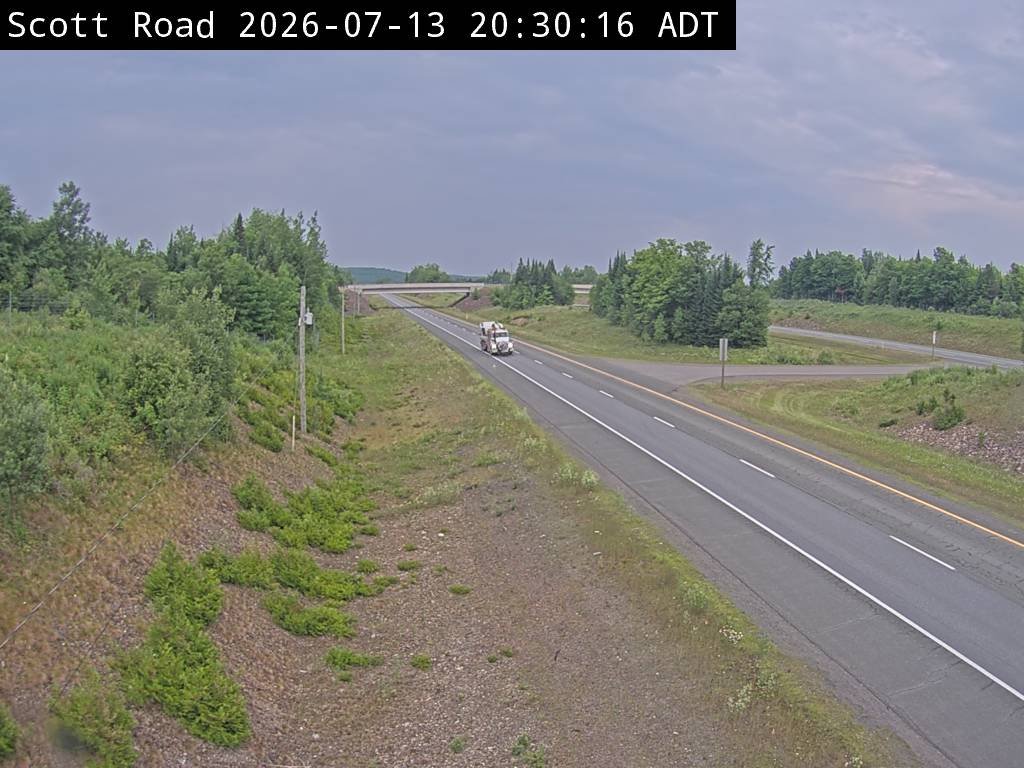 Web Cam image of Bairdsville (NB Highway 2)