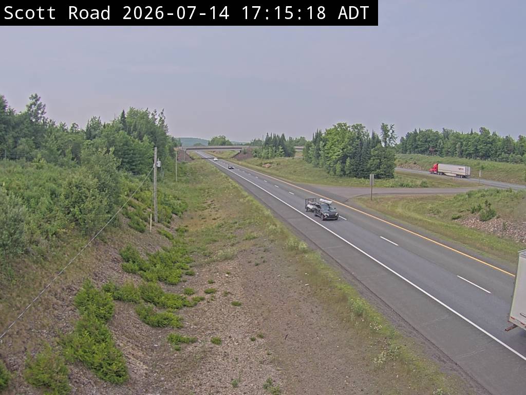 Web Cam image of Bairdsville (NB Highway 2)