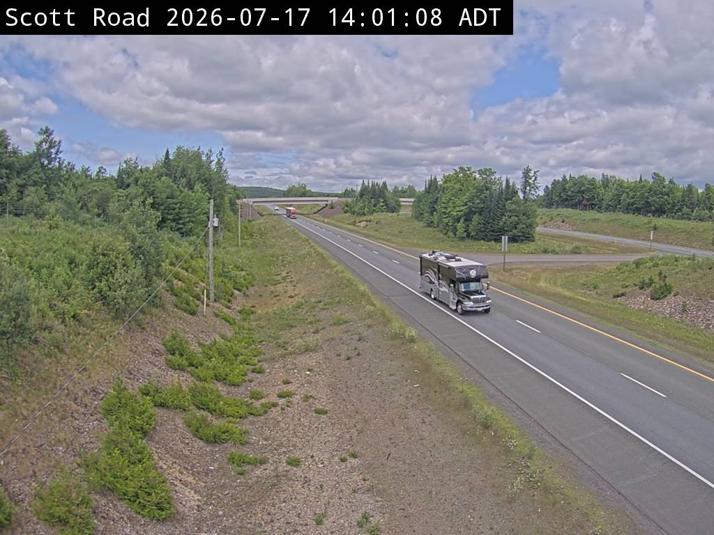 Web Cam image of Bairdsville (NB Highway 2)