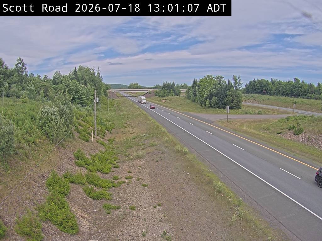Web Cam image of Bairdsville (NB Highway 2)