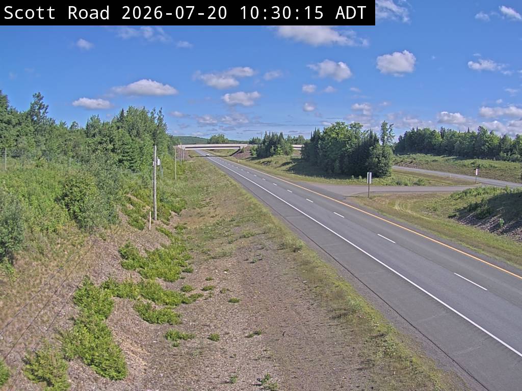 Web Cam image of Bairdsville (NB Highway 2)
