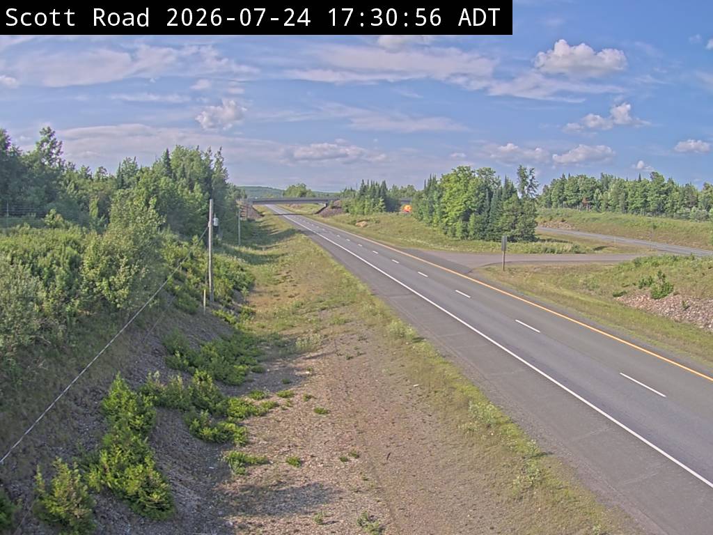 Web Cam image of Bairdsville (NB Highway 2)