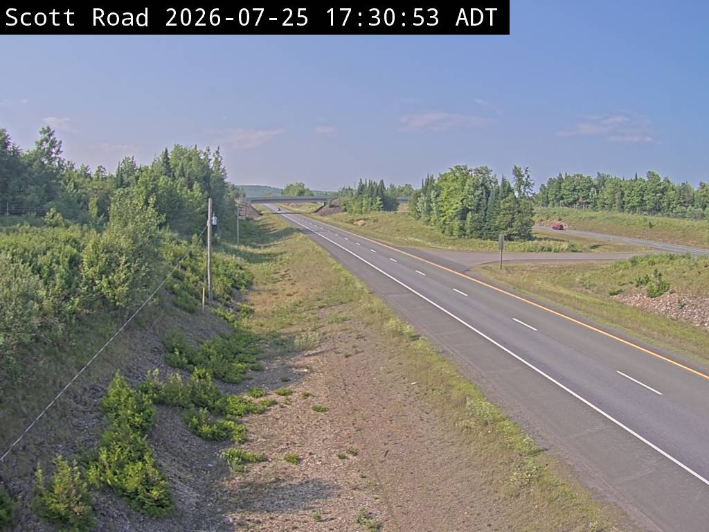 Web Cam image of Bairdsville (NB Highway 2)