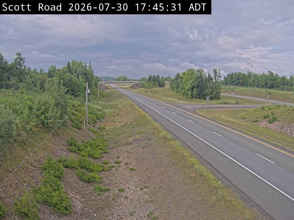 Web Cam image of Bairdsville (NB Highway 2)