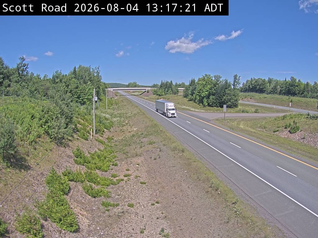 Web Cam image of Bairdsville (NB Highway 2)
