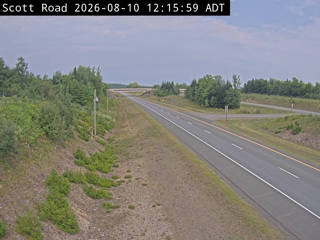 Web Cam image of Bairdsville (NB Highway 2)