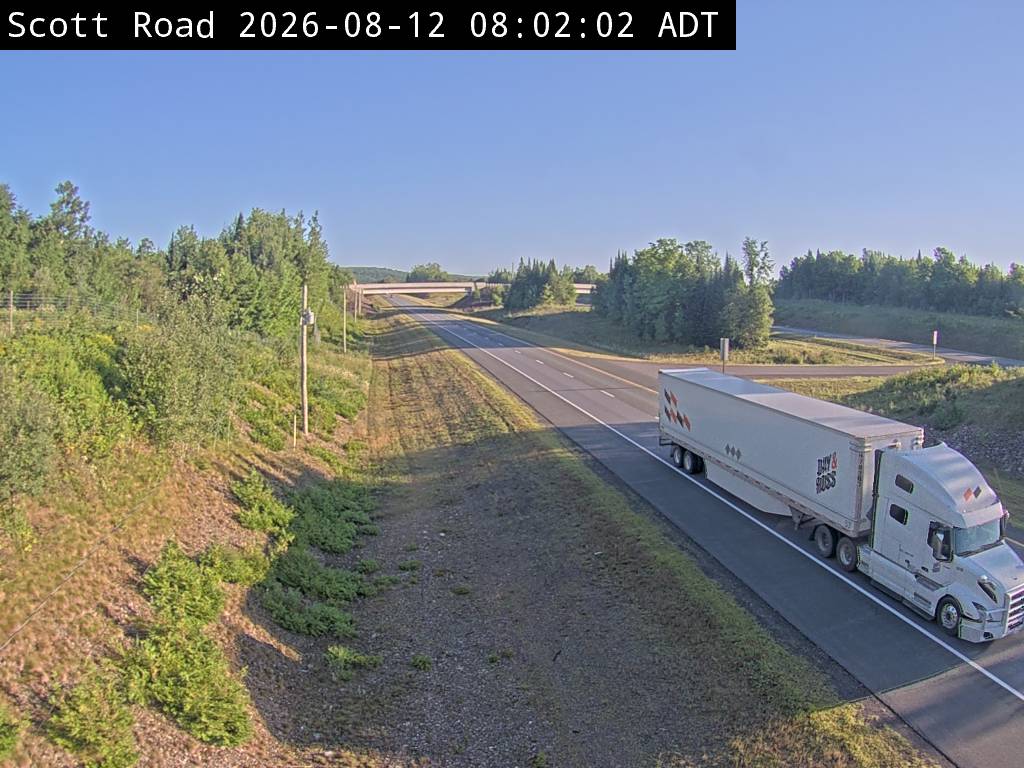 Web Cam image of Bairdsville (NB Highway 2)