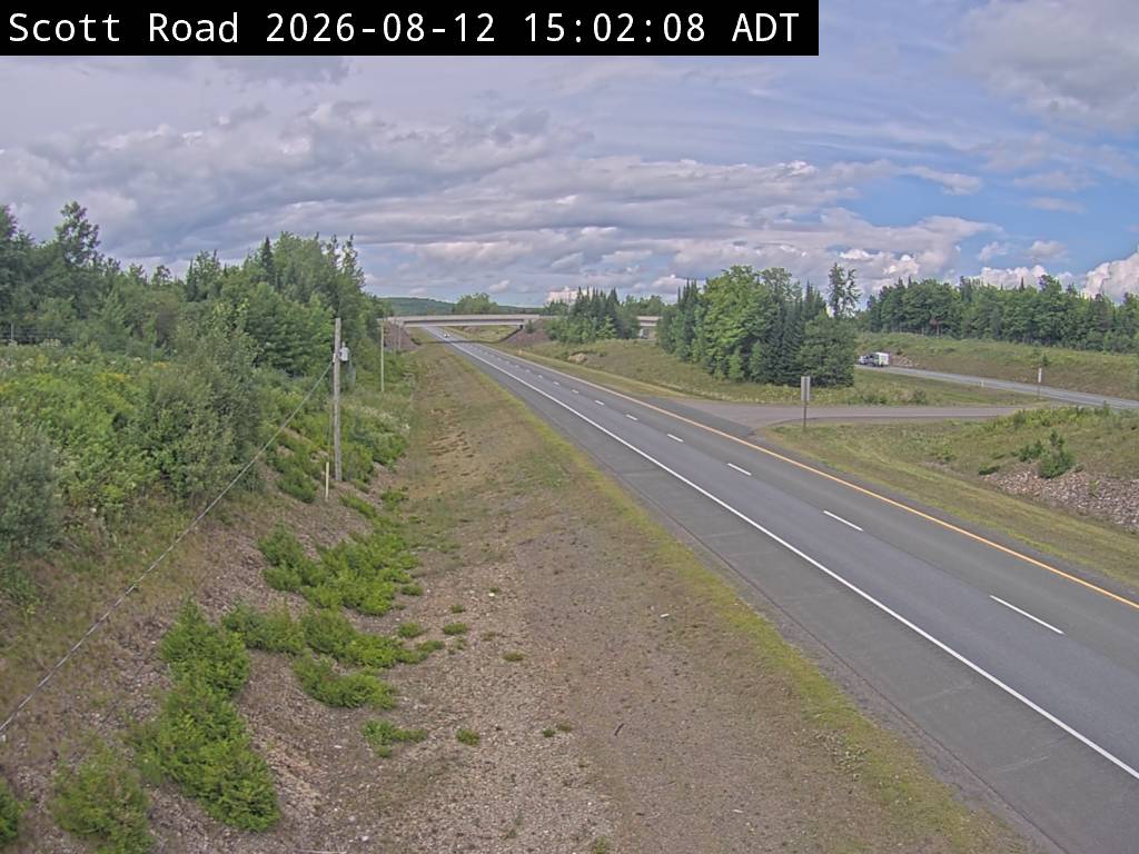 Web Cam image of Bairdsville (NB Highway 2)