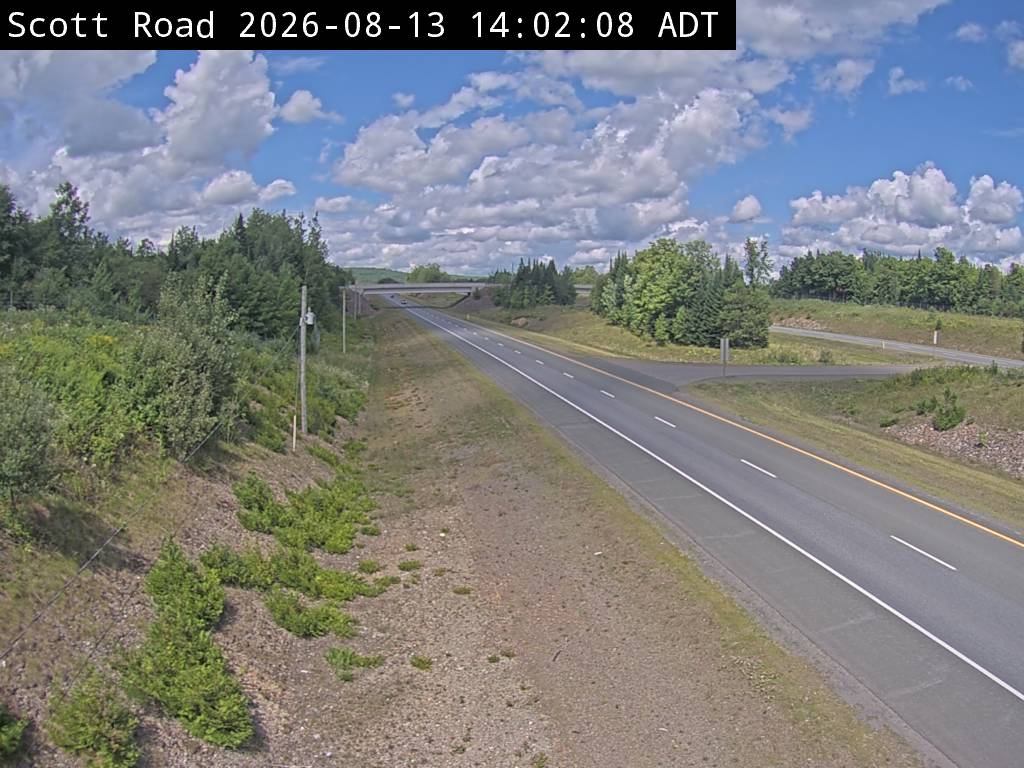 Web Cam image of Bairdsville (NB Highway 2)