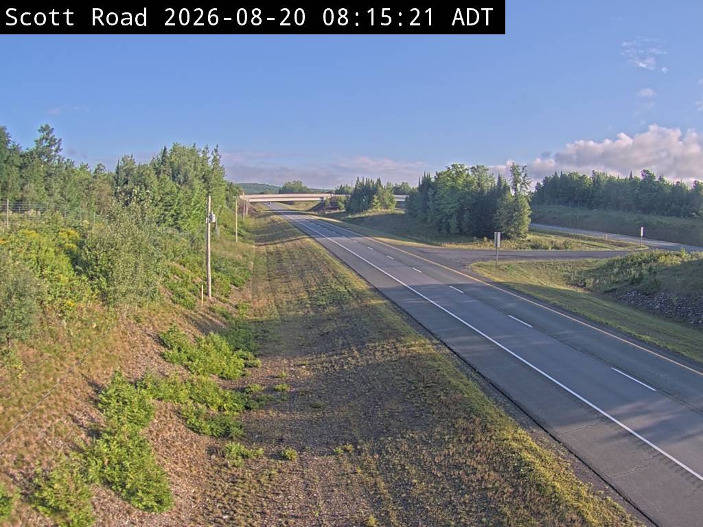Web Cam image of Bairdsville (NB Highway 2)