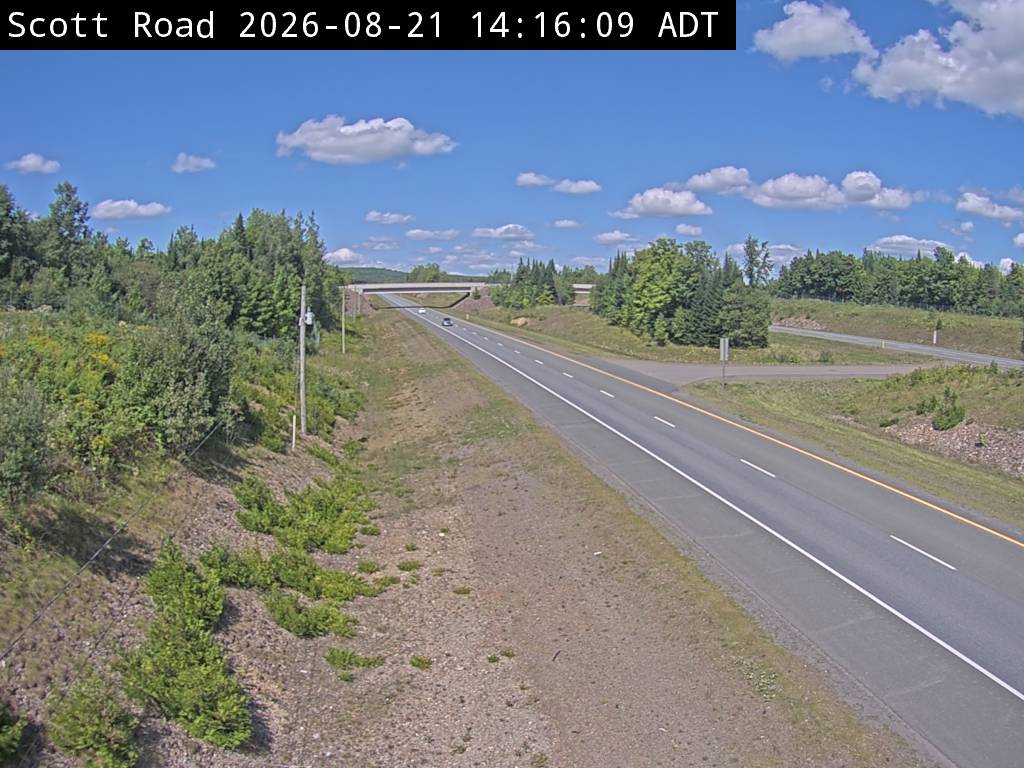 Web Cam image of Bairdsville (NB Highway 2)