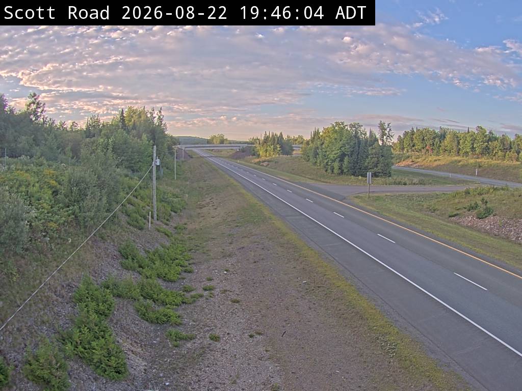 Web Cam image of Bairdsville (NB Highway 2)