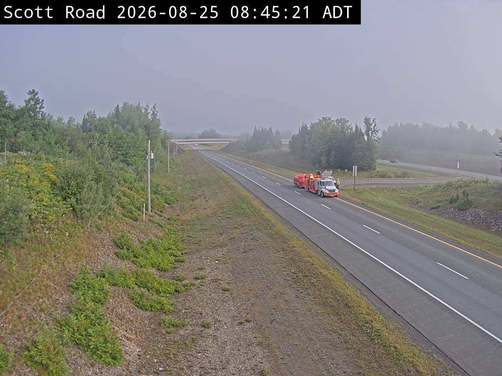 Web Cam image of Bairdsville (NB Highway 2)