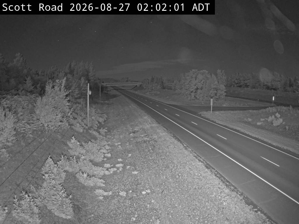 Web Cam image of Bairdsville (NB Highway 2)