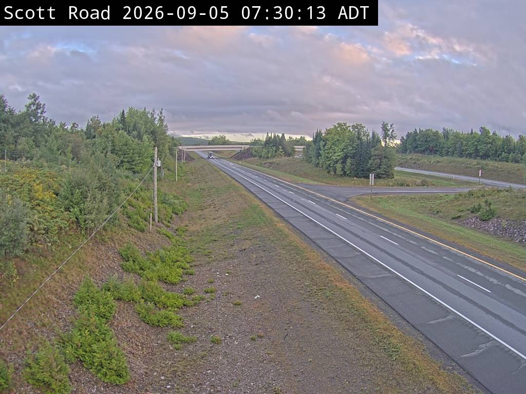Web Cam image of Bairdsville (NB Highway 2)