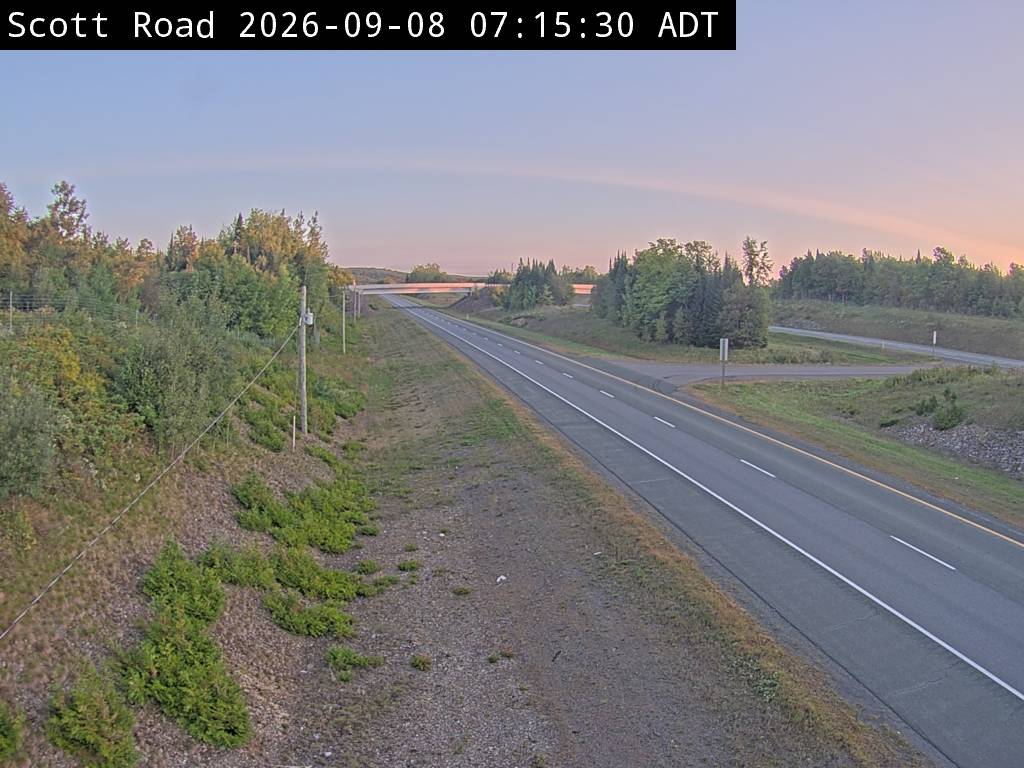 Web Cam image of Bairdsville (NB Highway 2)
